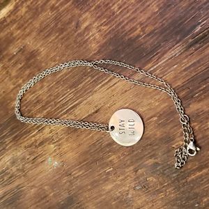 Stay wild necklace